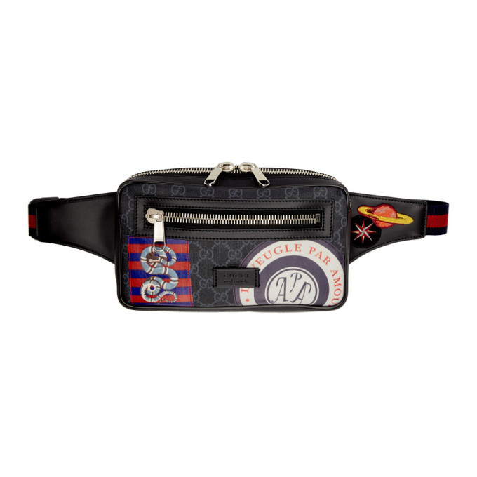 gucci fanny pack with patches