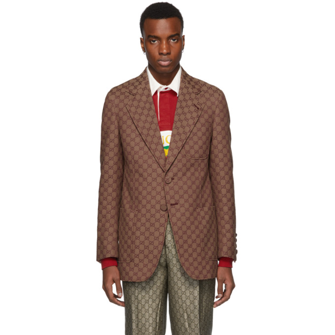 gucci red blazer