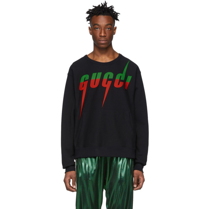 black gucci crewneck