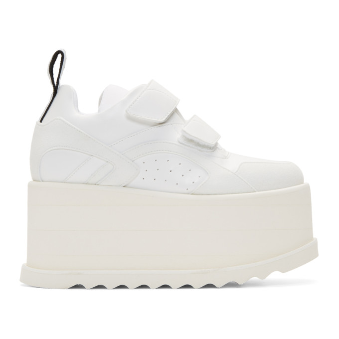 stella mccartney rainbow eclypse platform sneakers