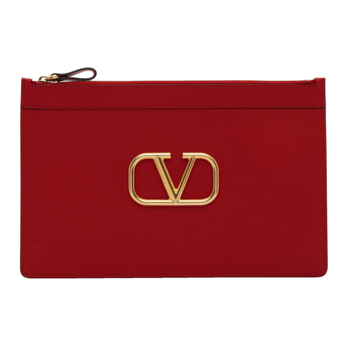 Valentino Red Valentino Garavani Go Logo Pouch