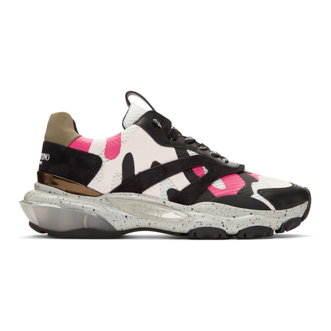 pink camo valentinos