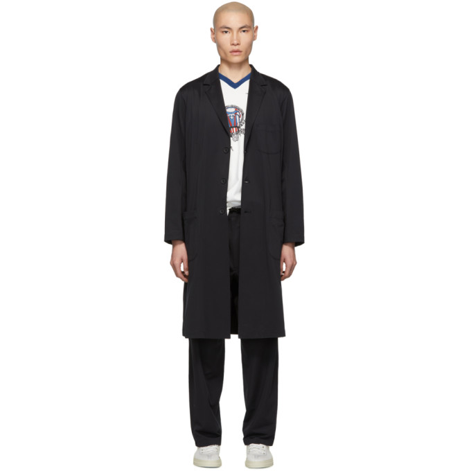 Yohji Yamamoto Accessories YOHJI YAMAMOTO BLACK LONG CUT JACKET