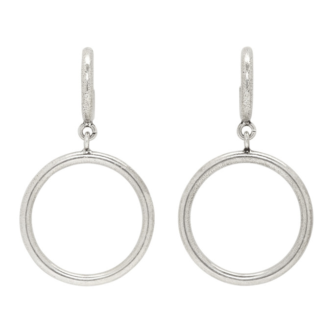 Isabel Marant Boucles doreilles argentees Jeannot