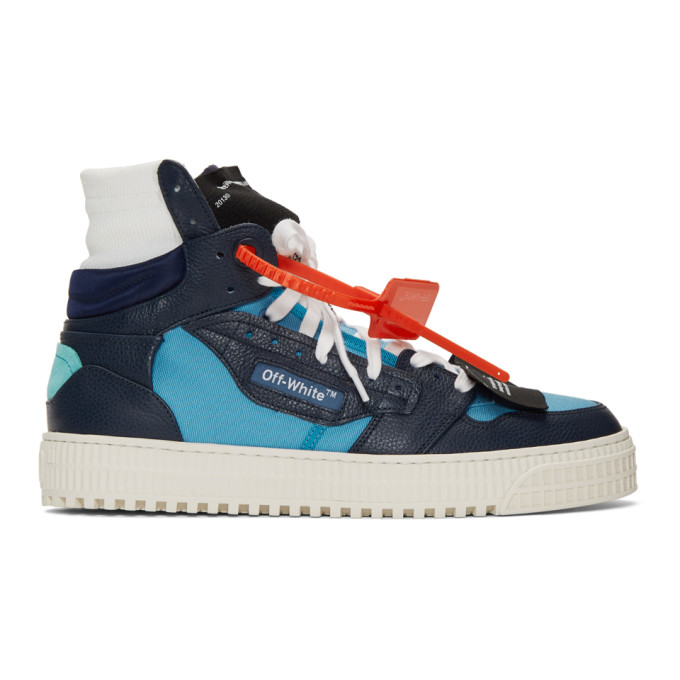 off white off court high top trainers