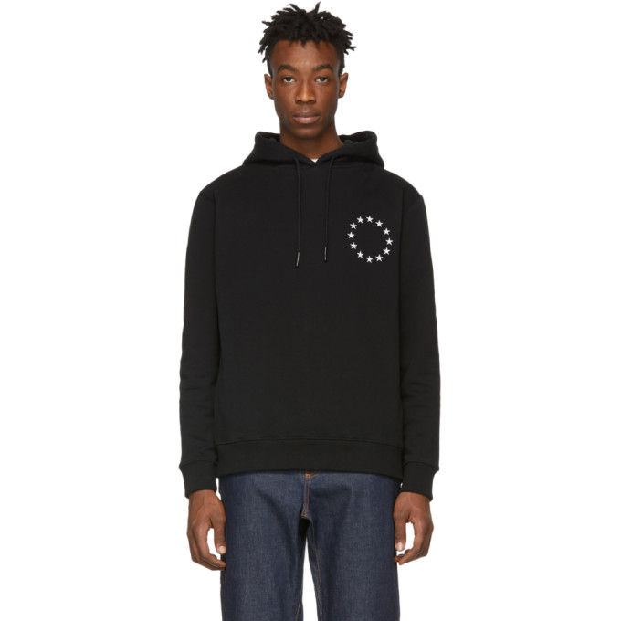 Etudes Studio Tops ETUDES BLACK KLEIN EUROPA HOODIE
