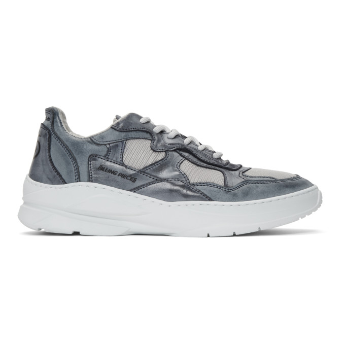 FILLING PIECES FILLING PIECES NAVY LOW FADE COSMO INFINITY SNEAKERS