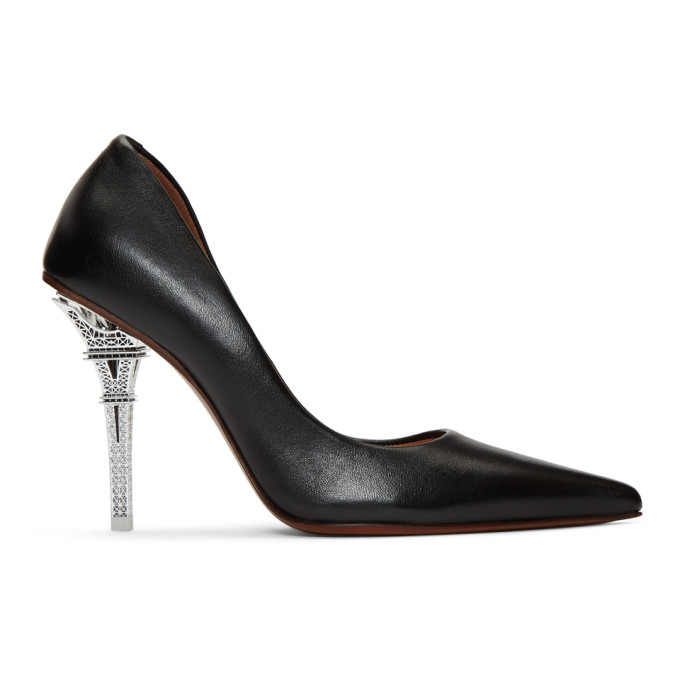 Vetements Shoes VETEMENTS BLACK EIFFEL TOWER HEELS