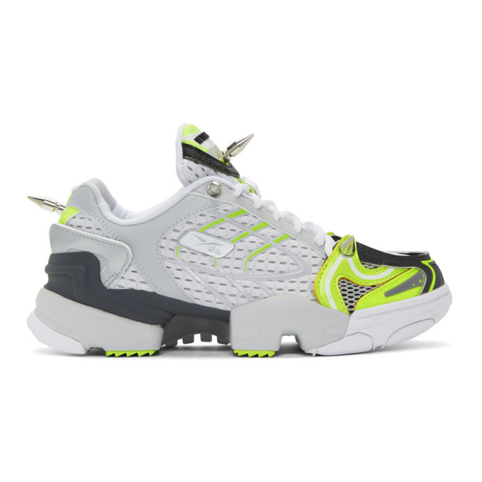 Vetements Sneakers GREY & YELLOW REEBOK EDITION SPIKE RUNNER 400 SNEAKERS