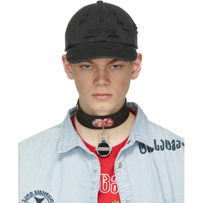 VETEMENTS VETEMENTS BLACK SATURDAY WEEKDAY CAP