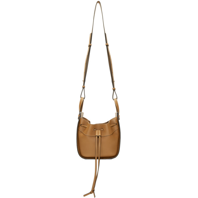 Loewe Tan Mini Hammock Bag