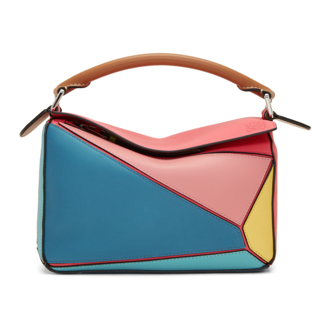 Loewe Multicolor Small Puzzle Bag