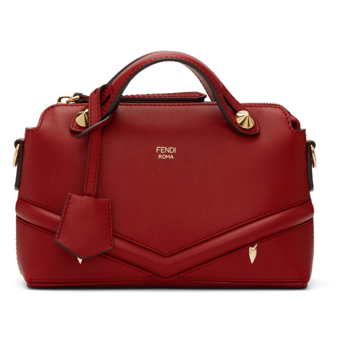 Fendi Red Mini By The Way Bag