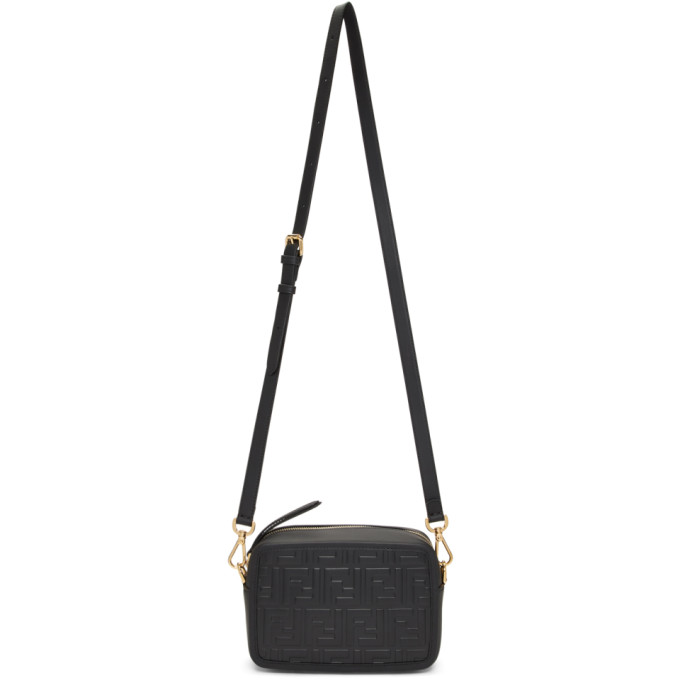 Fendi Black Mini Forever Fendi Camera Bag