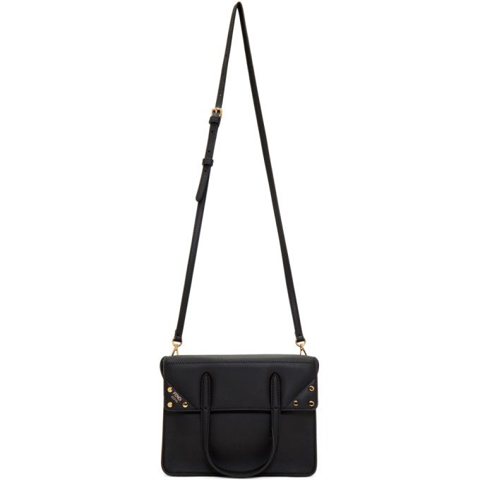 Fendi Black Small Forever Flip Bag In F0Kur Black