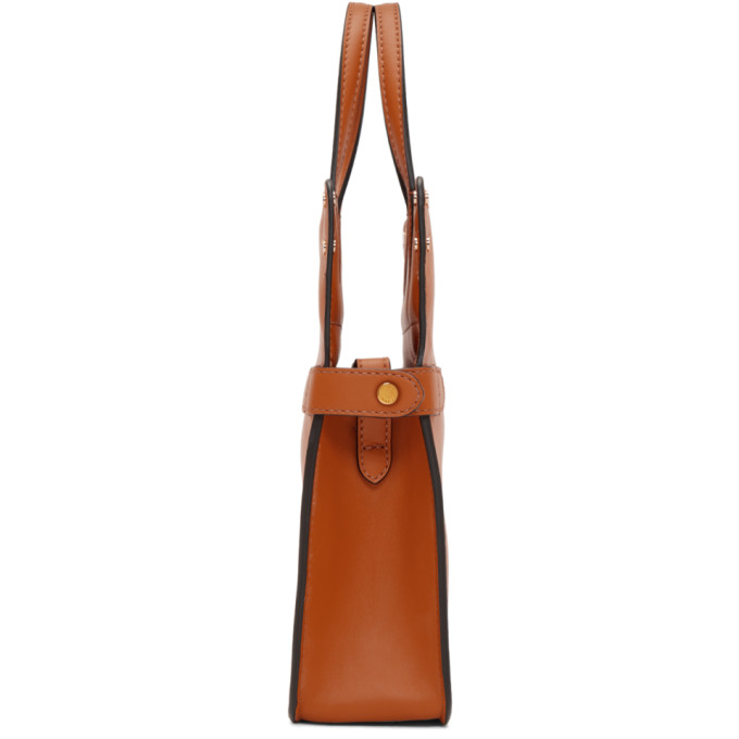 Fendi Orange Small Forever Flip Bag In F16Go Orang