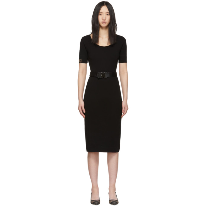 FENDI FENDI BLACK FOREVER FENDI DRESS