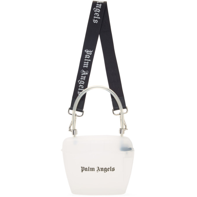 PALM ANGELS PALM ANGELS TRANSPARENT PADLOCK BAG