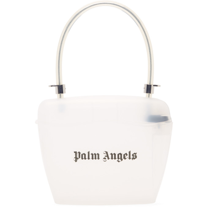PALM ANGELS PALM ANGELS TRANSPARENT PADLOCK BAG