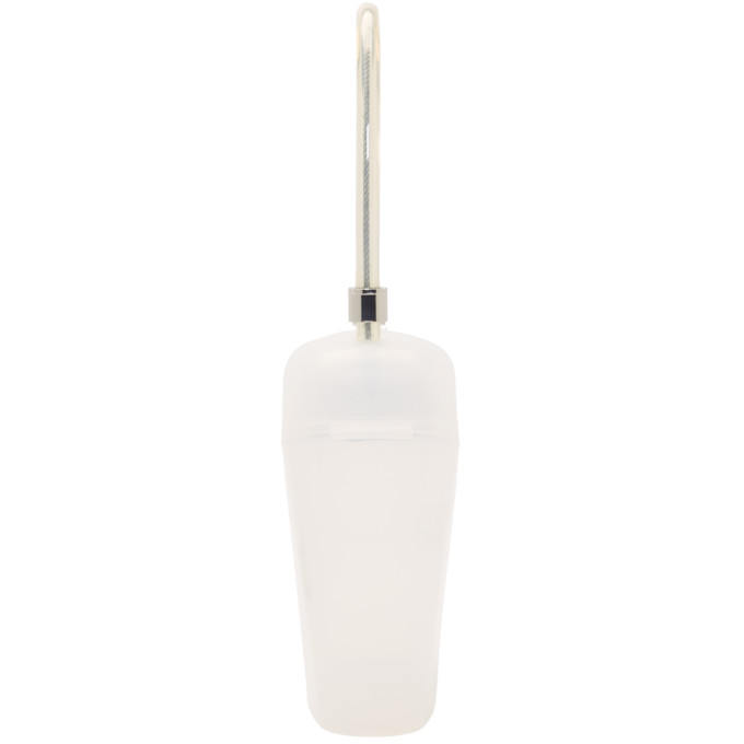 PALM ANGELS PALM ANGELS TRANSPARENT PADLOCK BAG