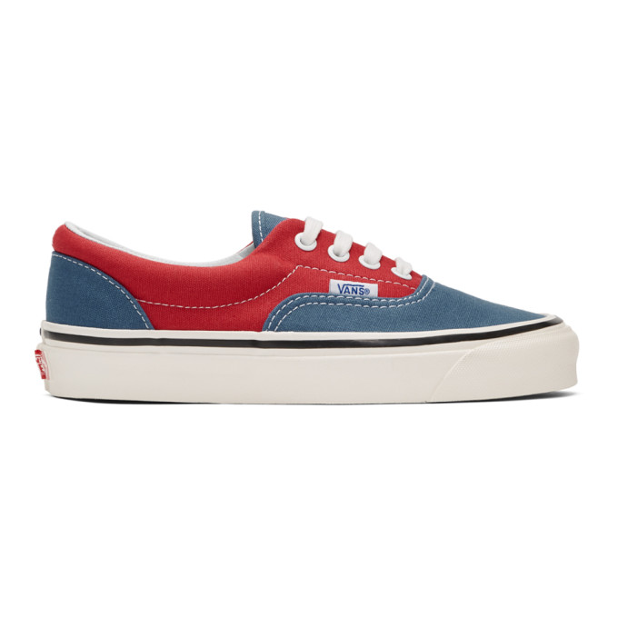 vans red navy