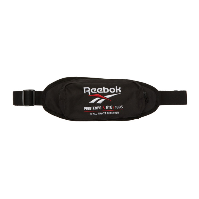 Reebok Classics Black Vector Printemps and Ete Waist Pouch 191749F04500101