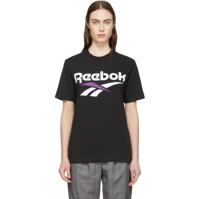Reebok T-shirts REEBOK CLASSICS BLACK VECTOR T-SHIRT