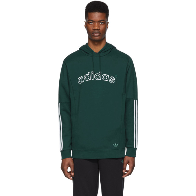 adidas originals green hoodie