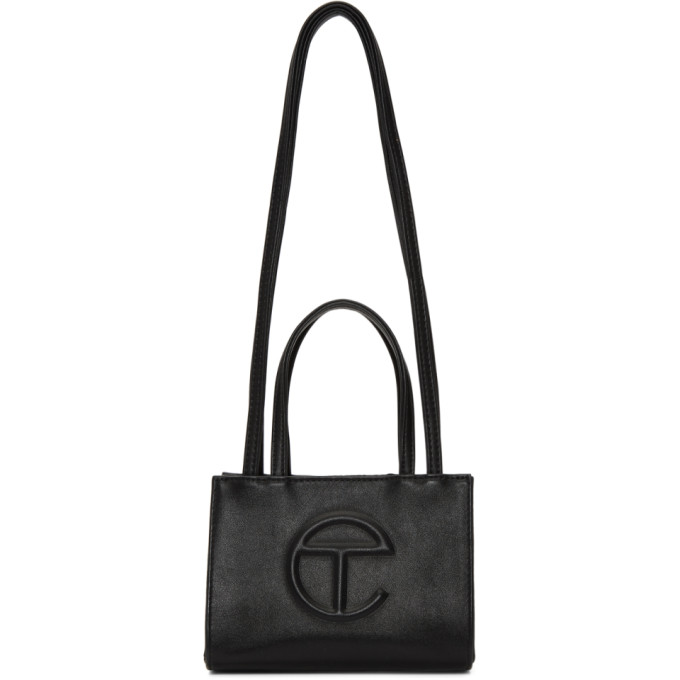 Telfar Black Small Shopping Tote