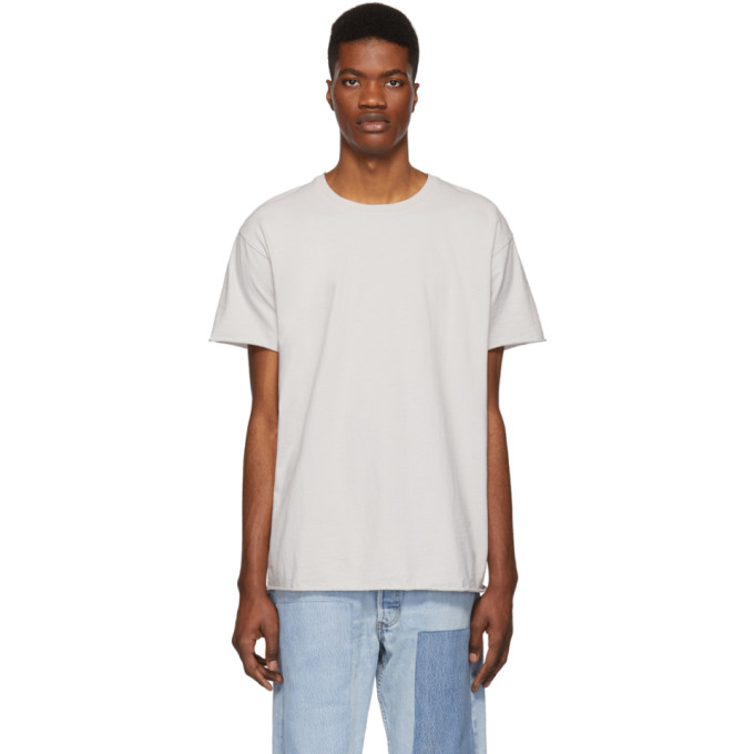 John Elliott T-shirts JOHN ELLIOTT GREY ANTI EXPO T-SHIRT