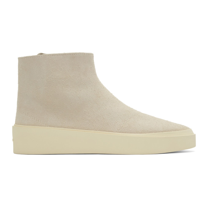 Fear of God Grey Suede Tear Away Moc Boots