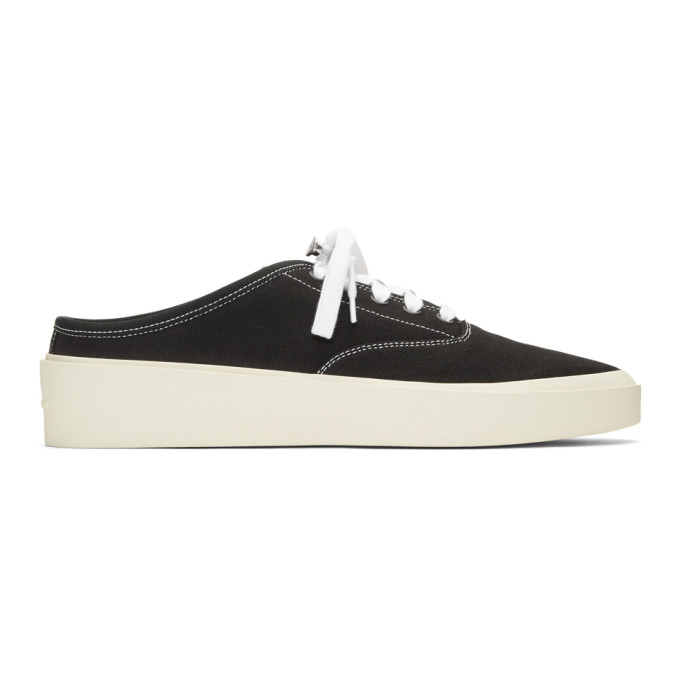 Fear Of God Sneakers FEAR OF GOD BLACK BACKLESS SNEAKERS