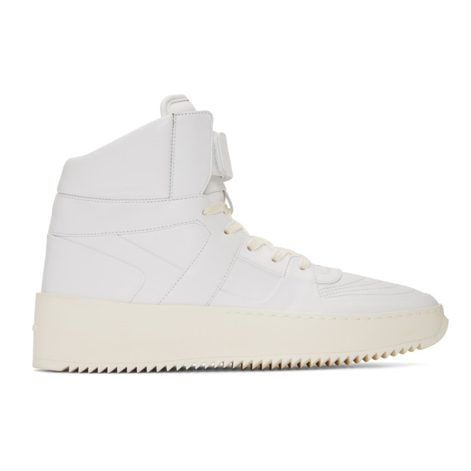 fear of god basketball sneaker white