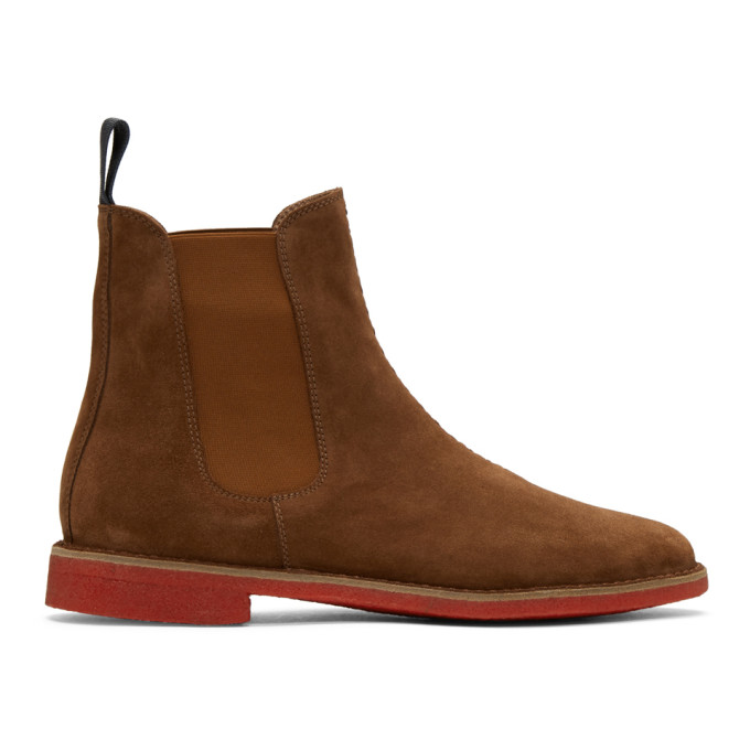 bottega veneta suede chelsea boots