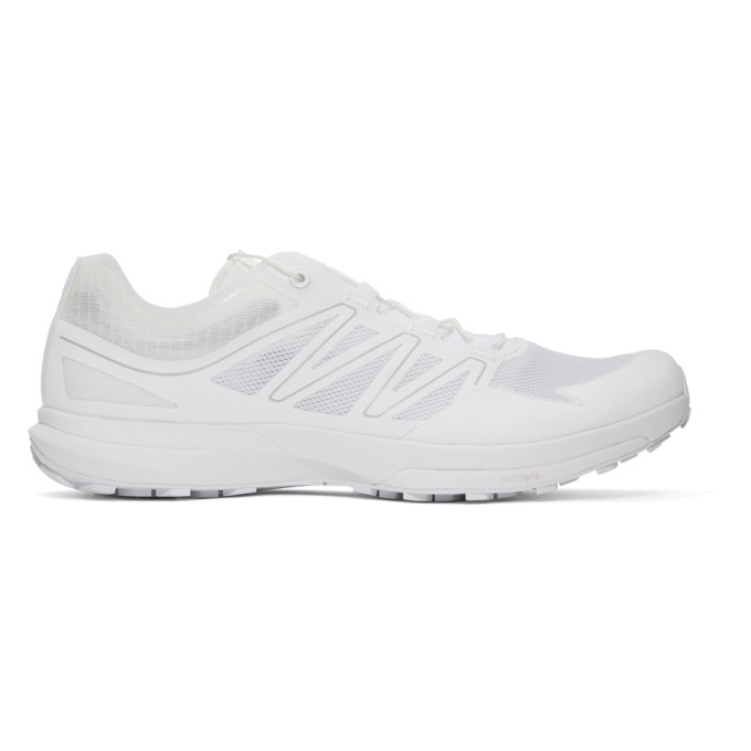 Salomon White Sense Sprint Adv Sneakers 