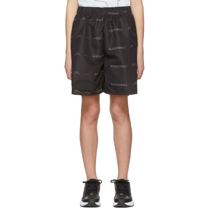 A-COLD-WALL* A-COLD-WALL* BLACK LOGO SHORTS