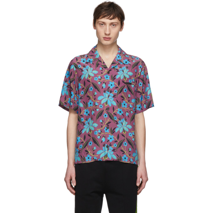 Prada Multicolor Cherry Floral Shirt