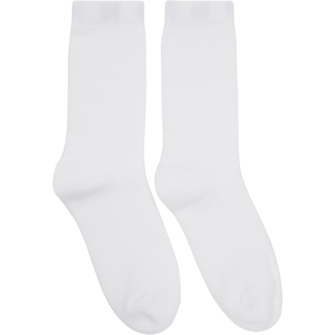 paa White Crew Socks 191987M22000101