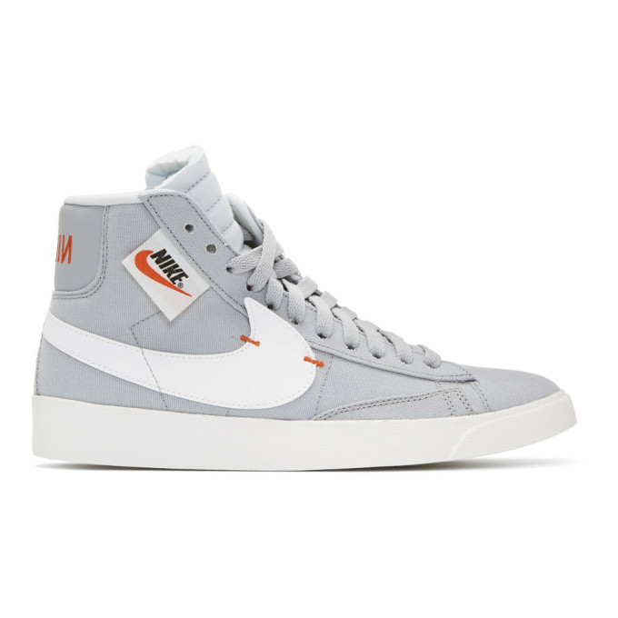 Nike Grey Blazer Rebel Sneakers - BQ4022-006