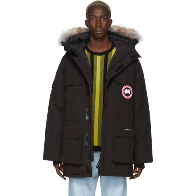 Canada Goose Black Down Expedition Parka