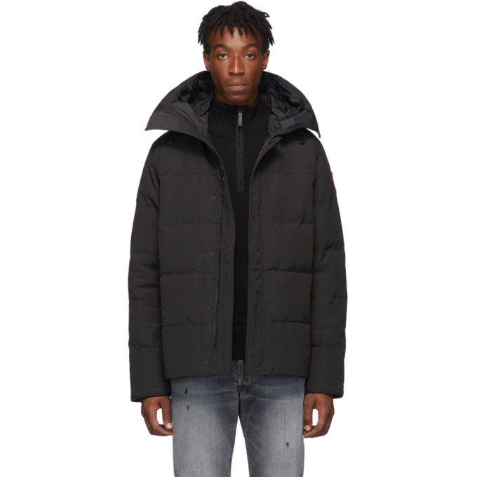 Canada Goose Black Down Macmillan Parka