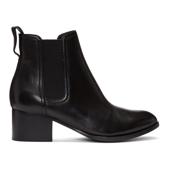 rag and bone Black Walker Boots