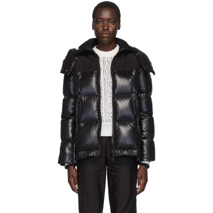 Moncler Black Wouri Hooded Down Jacket