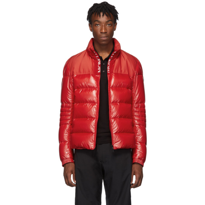 Moncler Red Down Bruel Jacket 192111m17804104