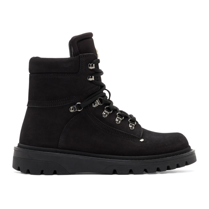 Moncler Black Egide Boots