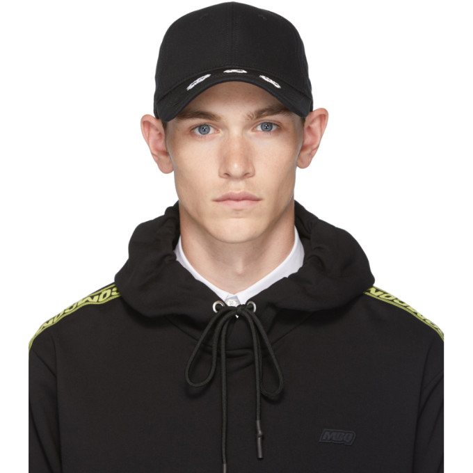 Click to view more detailed imagery on our partner's website Mcq By Alexander Mcqueen Mcq Alexander Mcqueen Black Baseball Cap In 1000 Black