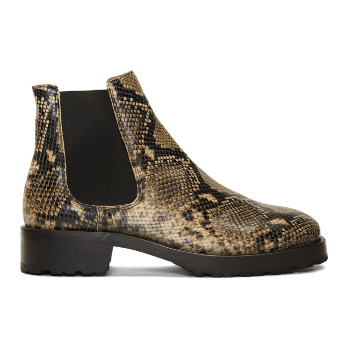 Tiger of Sweden Beige Balans Chelsea Boots