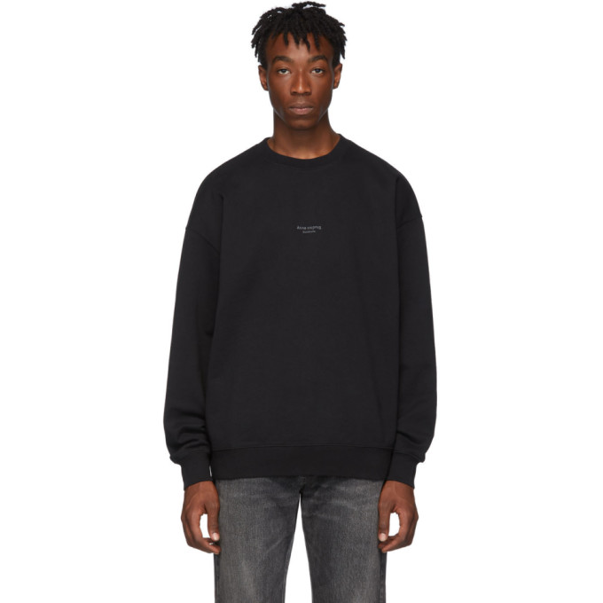 acne studios garment dyed sweatshirt