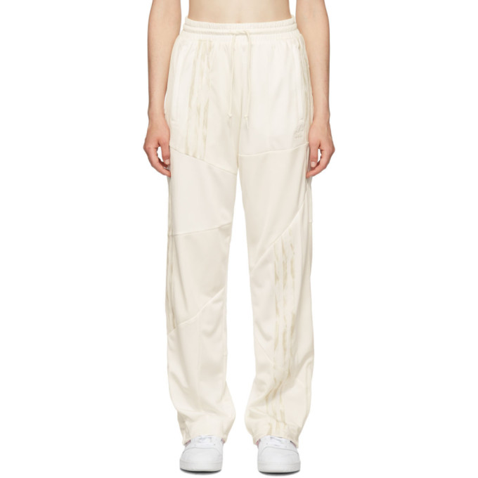 adidas originals x danielle cathari deconstructed firebird track pant in white