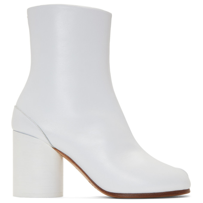 Maison Margiela White Tabi Boots